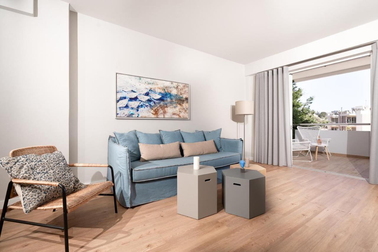 Blue Avra Apartment By A&D Properties Pórto Ráfti Exterior foto